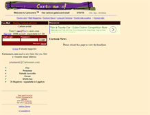 Tablet Screenshot of cartooners.com